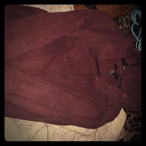Maroon Utility jacket